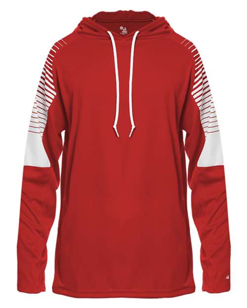Badger Men's Lineup Hooded Long Sleeve T-Shirt 4211