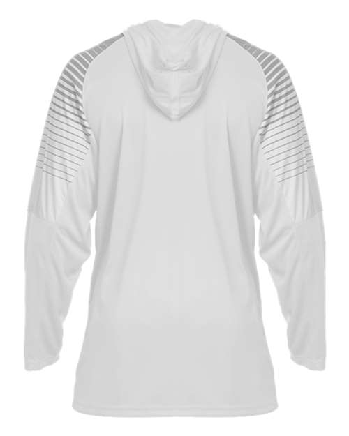 Badger Men's Lineup Hooded Long Sleeve T-Shirt 4211