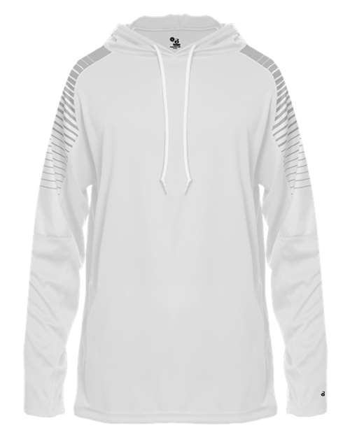 Badger Men's Lineup Hooded Long Sleeve T-Shirt 4211