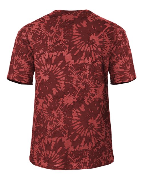 Badger Men's Tie-Dyed Tri-Blend T-Shirt 4975