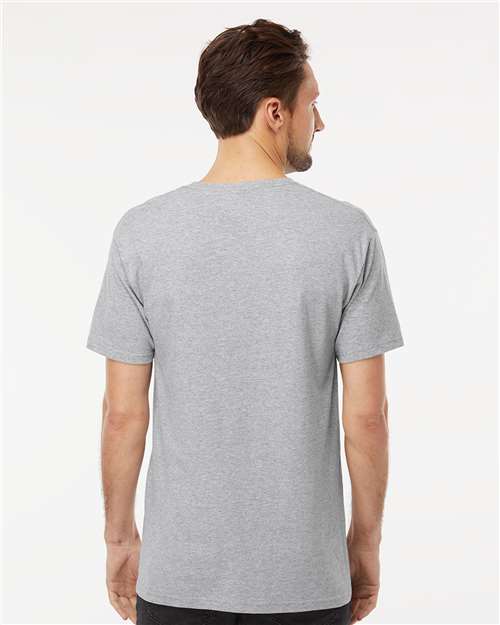M&O Men's Gold Soft Touch T-Shirt 4800 - Athletic Grey