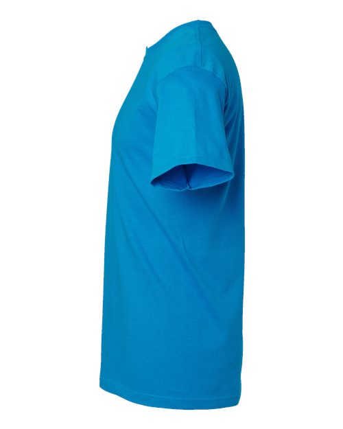 M&O Men's Gold Soft Touch T-Shirt 4800 - Turquoise