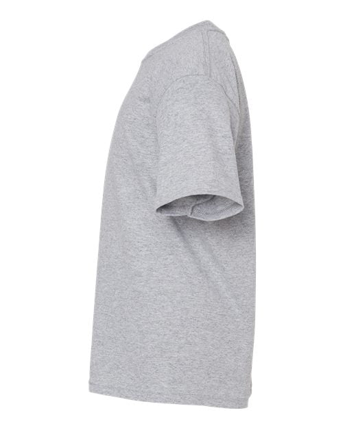 M&O Youth Gold Soft Touch T-Shirt 4850 - Athletic Grey