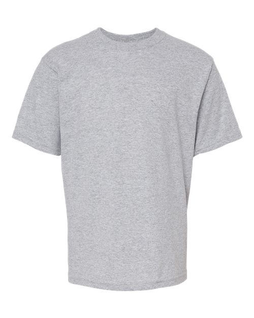 M&O Youth Gold Soft Touch T-Shirt 4850 - Athletic Grey