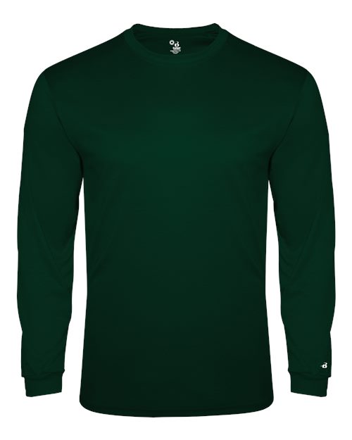 Badger Men's Triblend Performance Long Sleeve T-Shirt 4944 - Forest