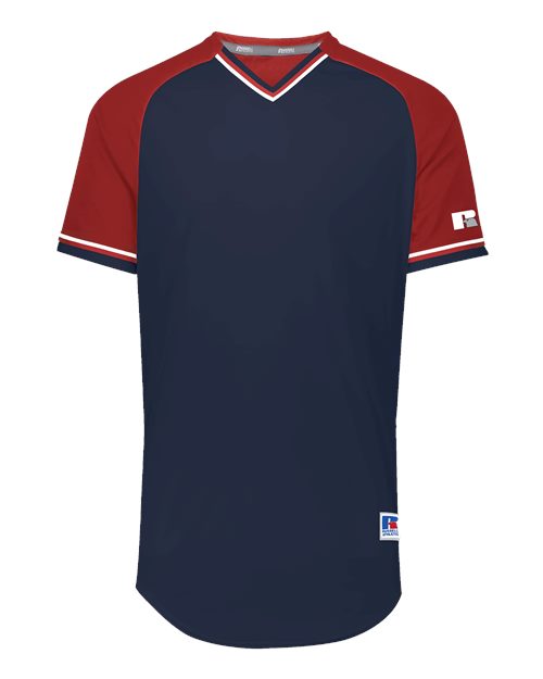 Russell Athletic Unisex Classic V-Neck Jersey R01X3M