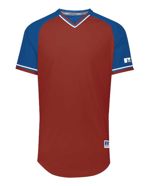Russell Athletic Unisex Classic V-Neck Jersey R01X3M