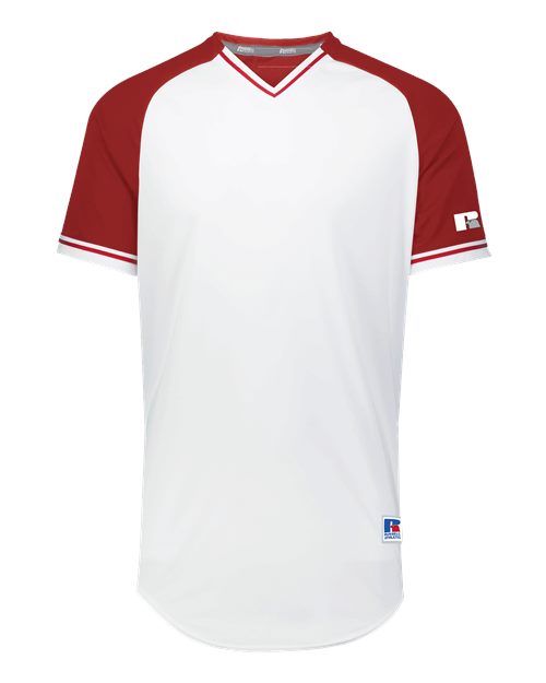 Russell Athletic Unisex Classic V-Neck Jersey R01X3M