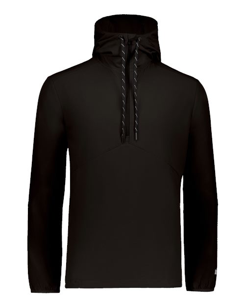 Russell Athletic Unisex Legend Hooded Quarter-Zip Pullover R20DSM
