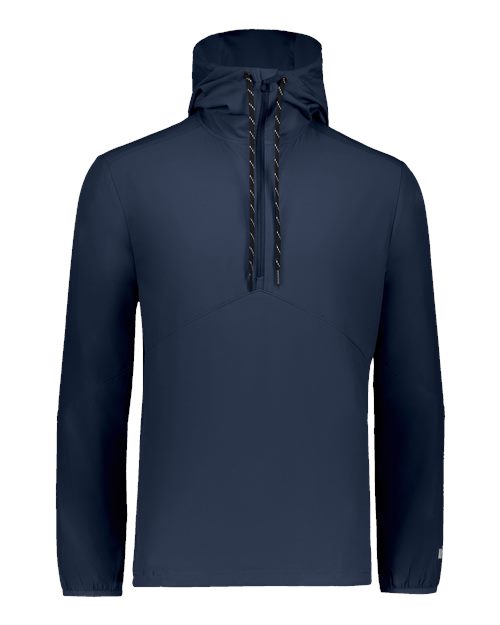 Russell Athletic Unisex Legend Hooded Quarter-Zip Pullover R20DSM