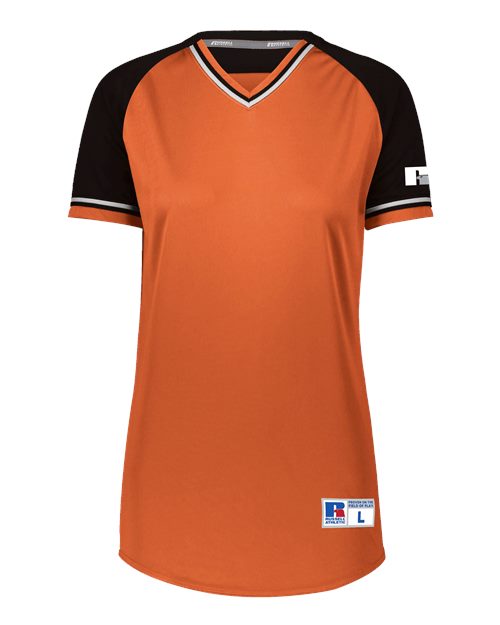 Russell Athletic Women's Classic V-Neck Jersey R01X3X