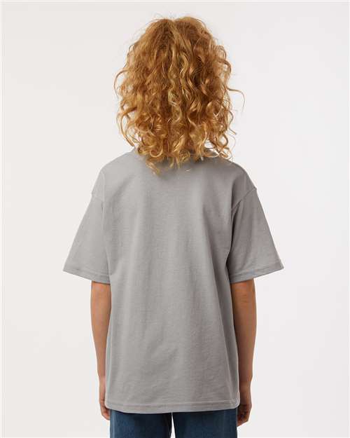 M&O Youth Gold Soft Touch T-Shirt 4850 - Gravel