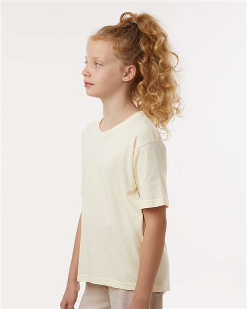 M&O Youth Gold Soft Touch T-Shirt 4850 - Natural