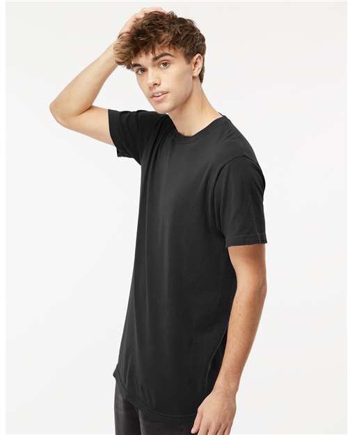 M&O Unisex Vintage Garment-Dyed T-Shirt 6500M - Black
