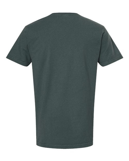M&O Unisex Vintage Garment-Dyed T-Shirt 6500M - Blue Spruce