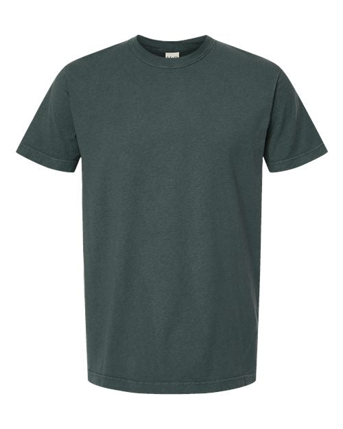 M&O Unisex Vintage Garment-Dyed T-Shirt 6500M - Blue Spruce