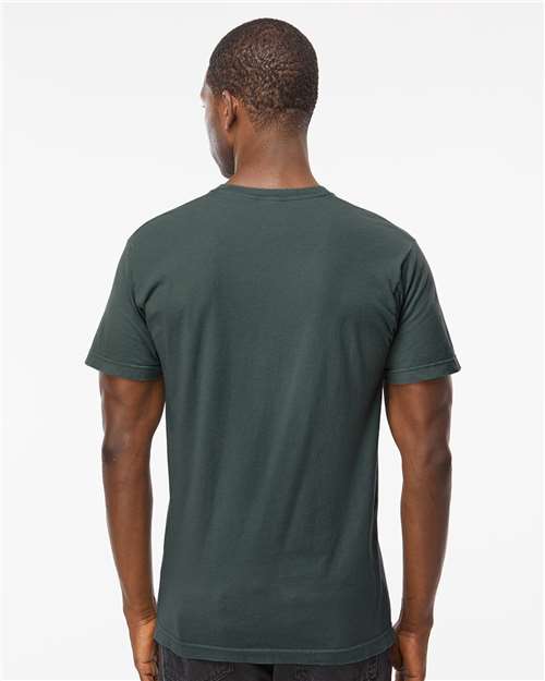 M&O Unisex Vintage Garment-Dyed T-Shirt 6500M - Blue Spruce