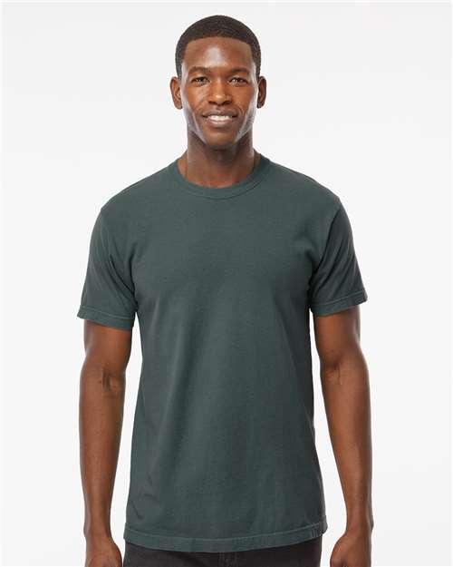 M&O Unisex Vintage Garment-Dyed T-Shirt 6500M - Blue Spruce