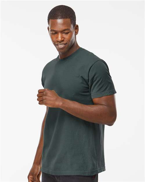 M&O Unisex Vintage Garment-Dyed T-Shirt 6500M - Blue Spruce