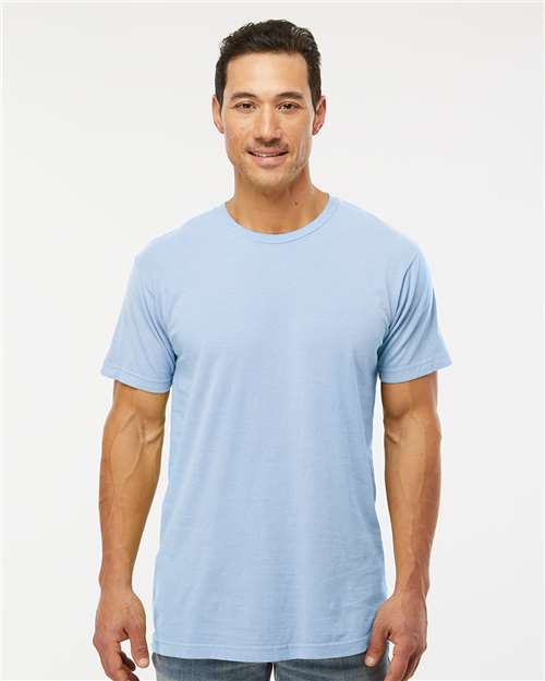 M&O Unisex Vintage Garment-Dyed T-Shirt 6500M - Chambray