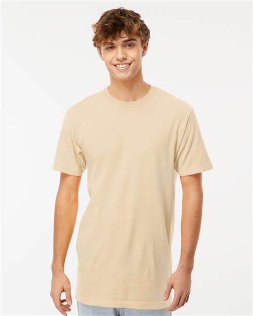 M&O Unisex Vintage Garment-Dyed T-Shirt 6500M - Ivory