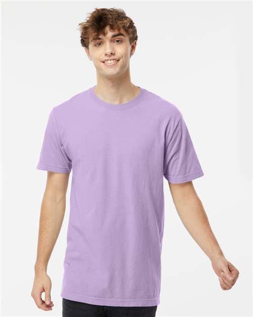 M&O Unisex Vintage Garment-Dyed T-Shirt 6500M - Orchid