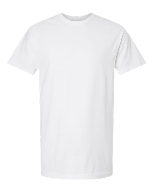 M&O Unisex Vintage Garment-Dyed T-Shirt 6500M - White
