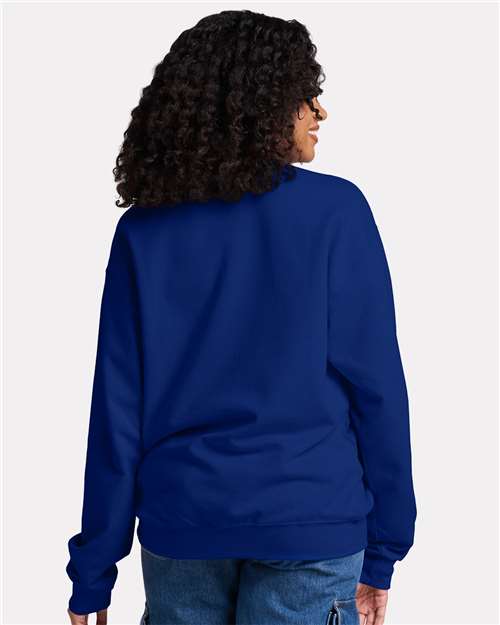 JERZEES Unisex Ultimate CVC Crewneck Sweatshirt IC48MR