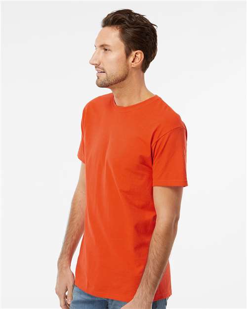 M&O Men's Gold Soft Touch T-Shirt 4800 - Burnt Orange