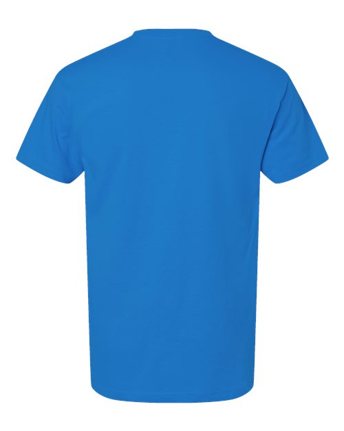 M&O Men's Gold Soft Touch T-Shirt 4800 - Ocean Blue