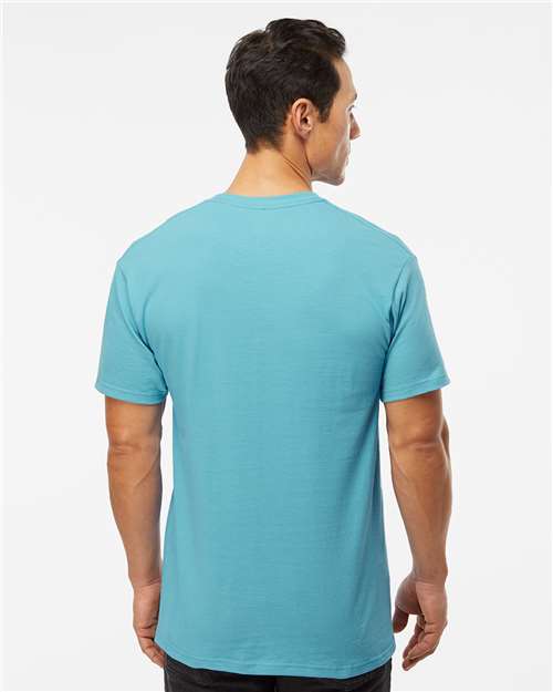 M&O Men's Gold Soft Touch T-Shirt 4800 - Diving Blue
