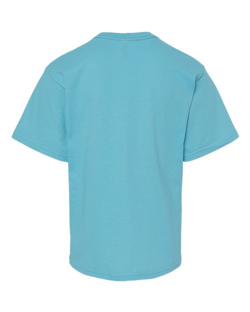 M&O Youth Gold Soft Touch T-Shirt 4850 - Diving Blue