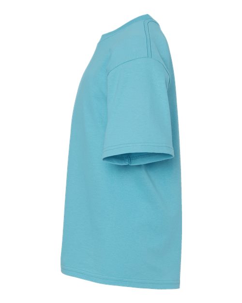 M&O Youth Gold Soft Touch T-Shirt 4850 - Diving Blue