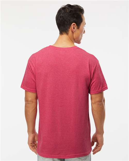 M&O Men's Gold Soft Touch T-Shirt 4800 - Heather Pink