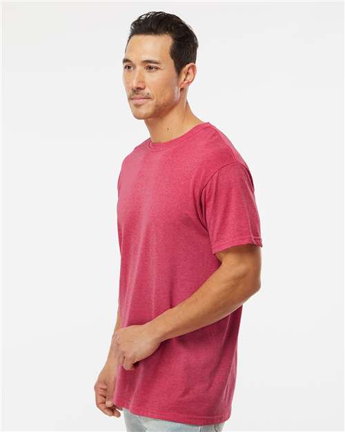 M&O Men's Gold Soft Touch T-Shirt 4800 - Heather Pink