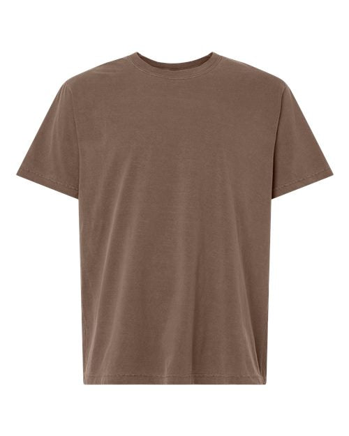 BELLA + CANVAS Unisex Heavyweight Garment-Dyed Tee 4810GD - Washed Cocoa