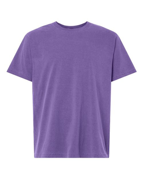 BELLA + CANVAS Unisex Heavyweight Garment-Dyed Tee 4810GD - Washed Purple