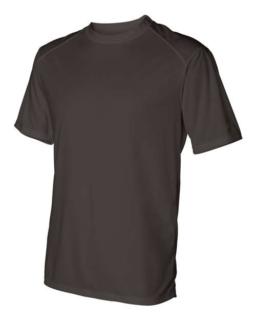 Badger Men's B-Core Sport Shoulders T-Shirt 4120 - Brown