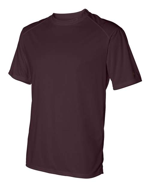 Badger Men's B-Core Sport Shoulders T-Shirt 4120 - Maroon