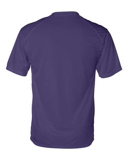 Badger Men's B-Core Sport Shoulders T-Shirt 4120 - Purple