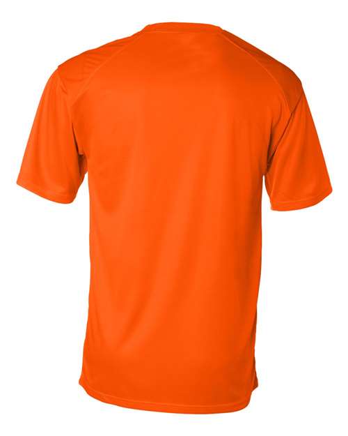 Badger Men's B-Core Sport Shoulders T-Shirt 4120 - Safety Orange