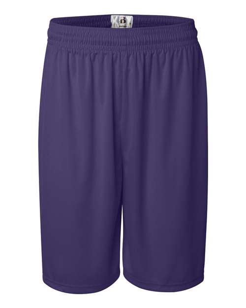 Badger Men's B-Core 9" Shorts 4109 - Purple