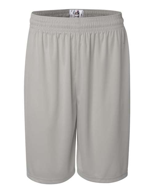 Badger Men's B-Core 9" Shorts 4109 - Silver
