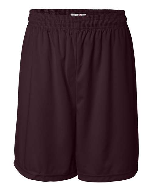 Badger Men's B-Core 7" Shorts 4107 - Maroon