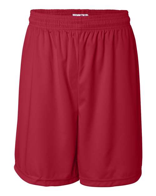 Badger Men's B-Core 7" Shorts 4107 - Red