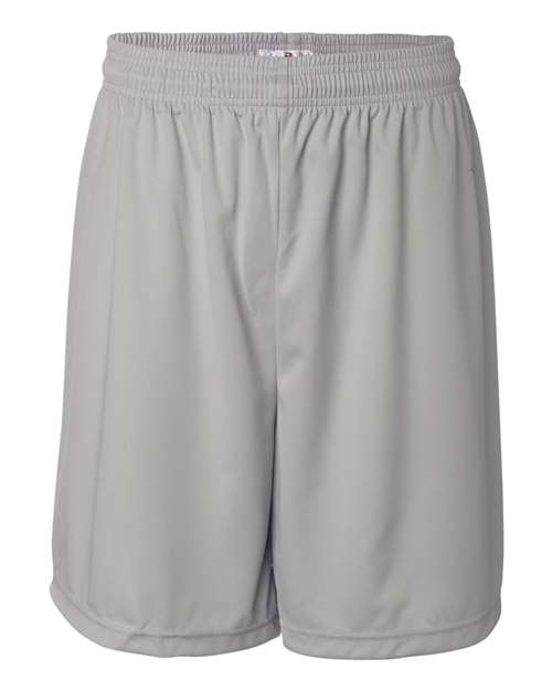 Badger Men's B-Core 7" Shorts 4107 - Silver