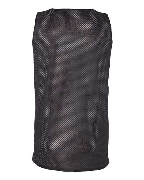 Badger Men's Pro Mesh Reversible Tank Top 8529 - Black/ White
