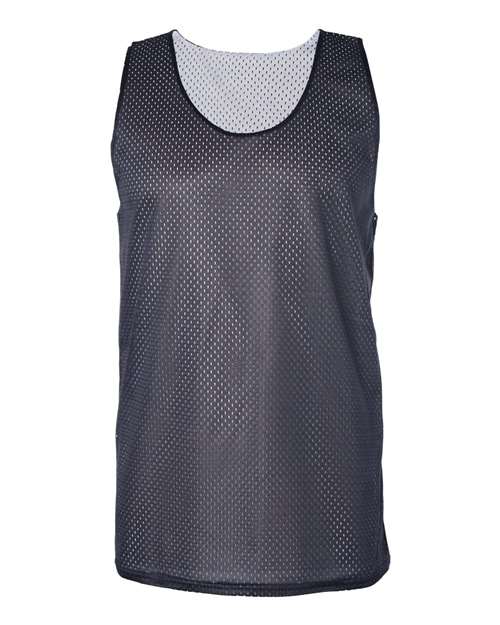 Badger Men's Pro Mesh Reversible Tank Top 8529 - Navy/ White