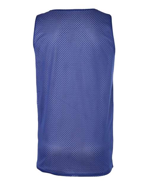 Badger Men's Pro Mesh Reversible Tank Top 8529 - Royal/ White