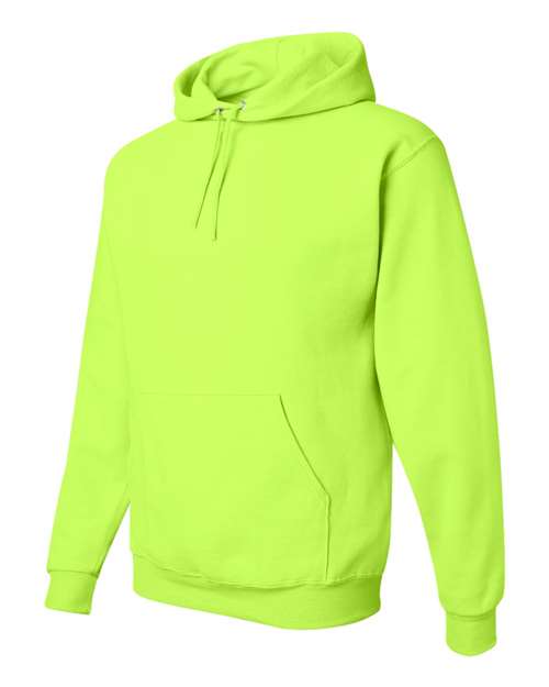 JERZEES Unisex NuBlend® Hooded Sweatshirt 996MR - Safety Green